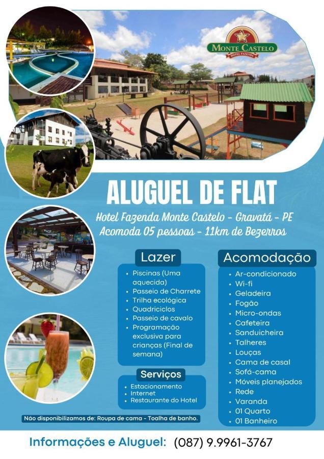Flat Studio 11 Hotel Fazenda Gravata-Pe ภายนอก รูปภาพ